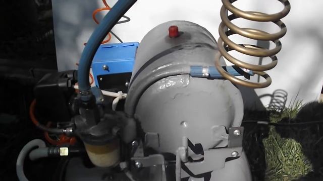 Отстойник для масла на самодельном компресоре смотреть онлайн