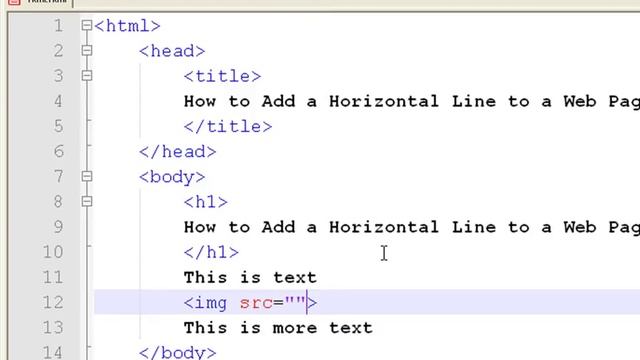 How to Create Web Pages Using HTML : How to Add a Horizontal Line to a Web Page смотреть онлайн
