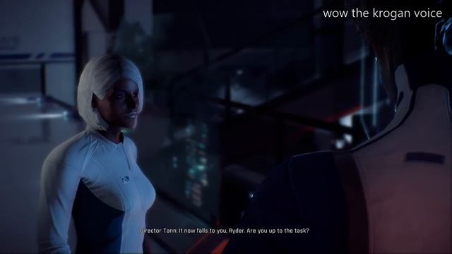 Wow.. that Krogan voice was unexpected (Mass Effect: Andromeda) смотреть онлайн