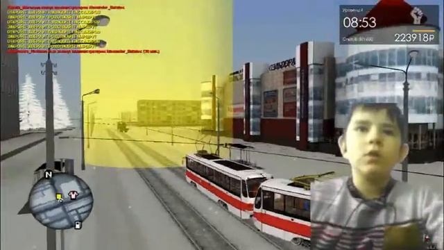 MTA Province. Катаемся на трамвае УТМ по Провинции. Забрали права на трамвай. смотреть онлайн