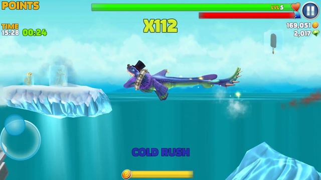 Hungry Shark Evolution: Alan Destroyer of Worlds Android Gameplay #7 смотреть онлайн