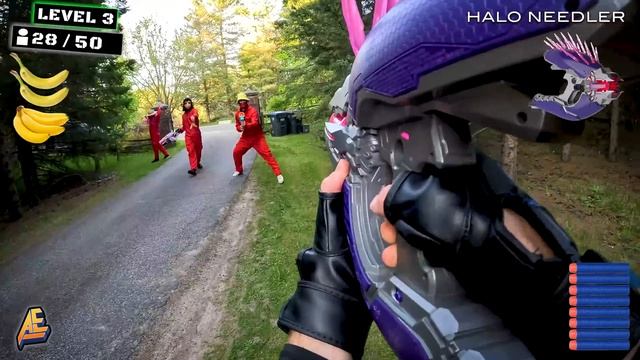 NERF WAR | ANIMAL BOSS BATTLE (First Person Shooter - Monkey Mayhem!) смотреть онлайн