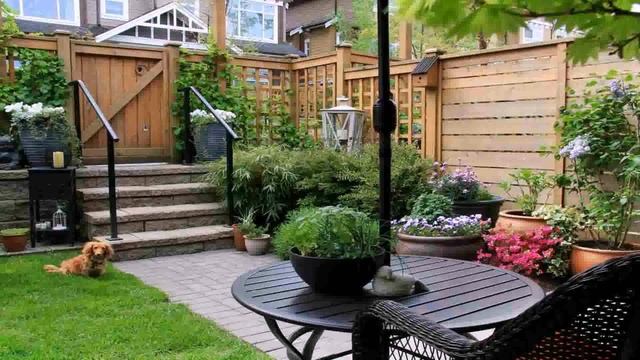 Patio Ideas For Small Gardens Pictures