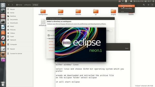 Installing Eclipse IDE смотреть онлайн