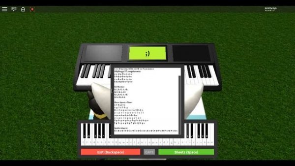 Undertale Songs On Piano! ~ Roblox Piano (SHEETS IN DESC)