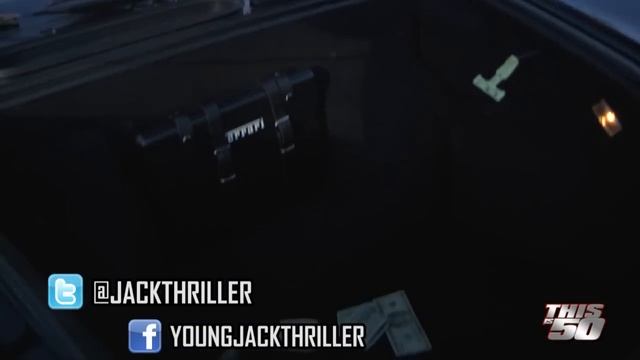 50 Cent Isn't The Only One Getting Money! Young Jack Thriller Puts A Few 100 In A Ferrari! смотреть онлайн