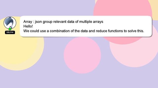 Array : json group relevant data of multiple arrays смотреть онлайн