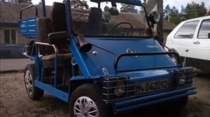 самодельный внедорожник из мотоколяски СЗД