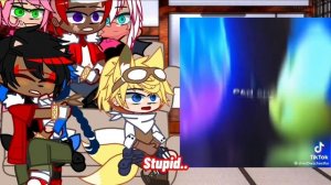 Sonic and friends react to Sonic + Shadow // Sonadow // ItzNez // Part 1