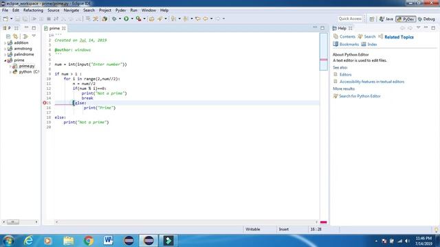 Python program to check whether a number is Prime or not ... смотреть онлайн
