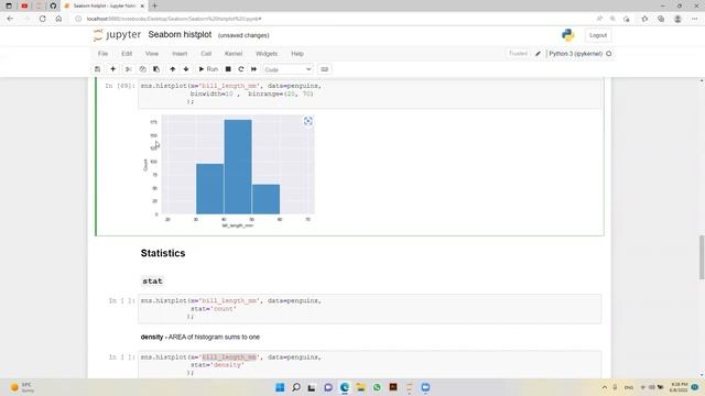 Seaborn histplot | Seaborn histogram plot with Python смотреть онлайн