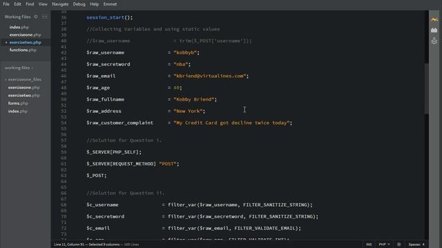 Overview of PHP | Part 3 - Exercise to Proof you understand PHP смотреть онлайн