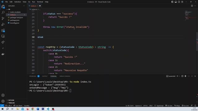 TypeScript #8 - Types Littéraux & Enum смотреть онлайн