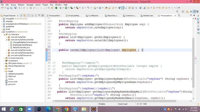 spring boot JpaRepository methods in telugu by java temple part 1 || java temple смотреть онлайн