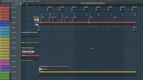 Female producer ANNA MIA creates a song in FL Studio 20