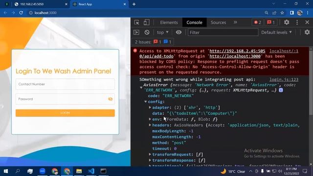 Mongo Ddatabase imtegration with server, How to send data to Front_End to back-End using MERN Stack смотреть онлайн