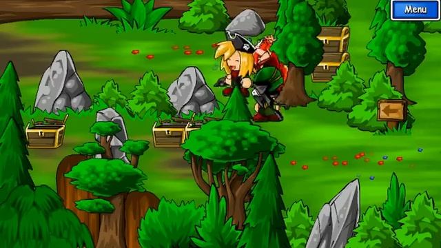 Epic Battle Fantasy 3 : all treasure chest in Vegetable Forest смотреть онлайн