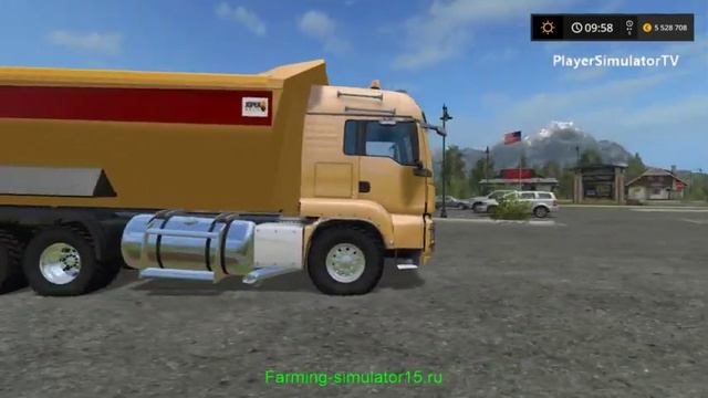 Обзор мода MAN TGS DUMPER V1.2