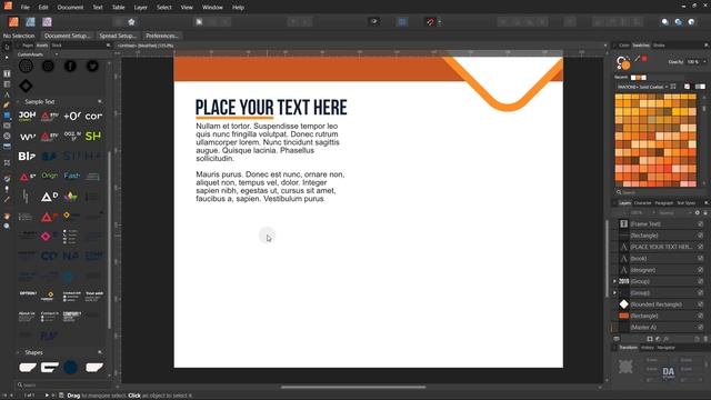 Brochure Design Affinity Publisher Tutorial смотреть онлайн