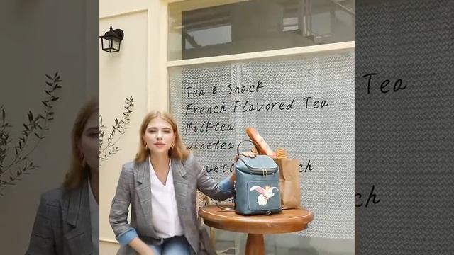 Обзор молодежного рюкзака для девушек - подростков смотреть онлайн