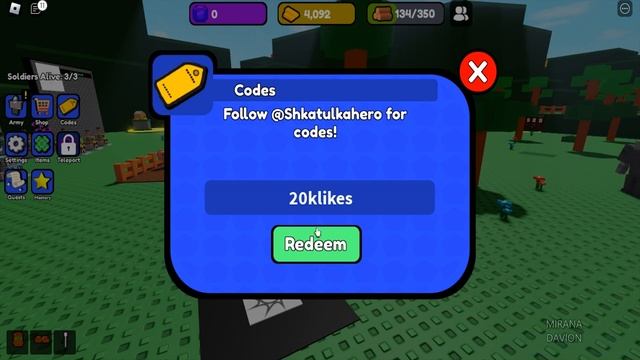 Roblox Control Army New Codes March 2023 смотреть онлайн