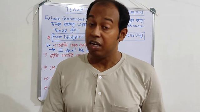 Tense : Future Continuous Tense : Tense in Bengali :Tense in English Grammar : (Part -10 ) смотреть онлайн