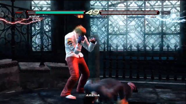 Tekken 6 - Arena Mode - Steve Fox смотреть онлайн