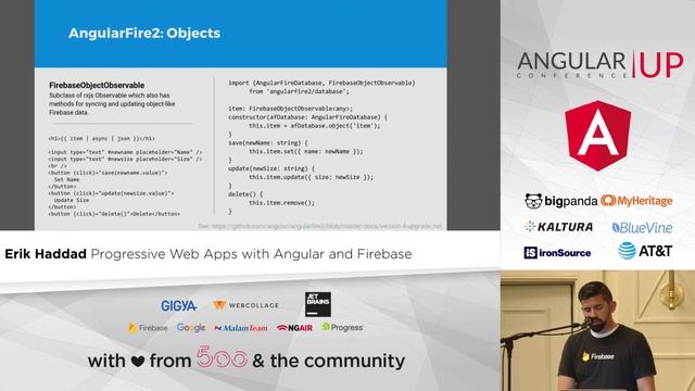 Erik Haddad - Progressive Web Apps with Angular and Firebase | AngularUP 2017 смотреть онлайн