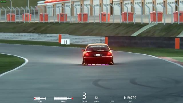 Getting Slideways in a Crown Vic. Assetto Corsa Gameplay смотреть онлайн
