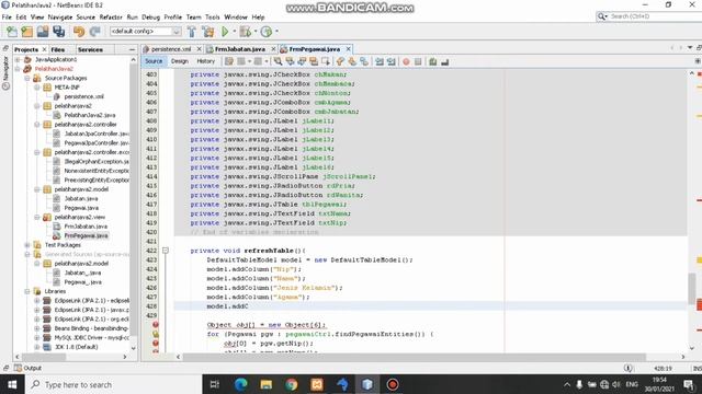 Java CRUD one to many in NetBeans (MVC) смотреть онлайн