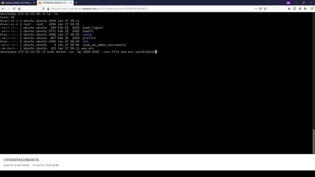 Running Docker Container on AWS EC2 Instance смотреть онлайн