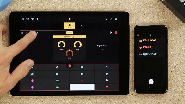 Groovebox for iOS | Creating Patterns смотреть онлайн