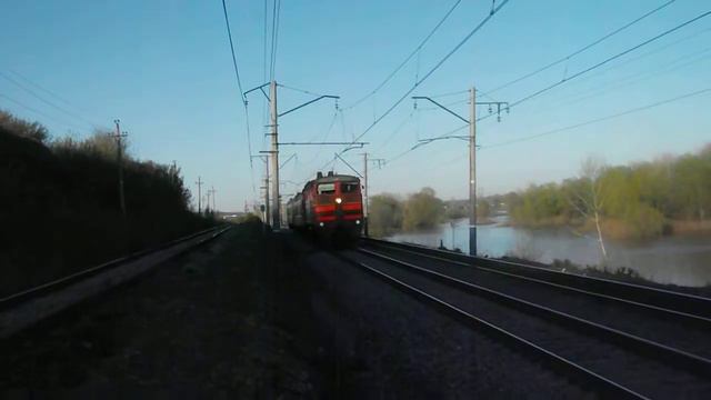 2тэ10ут-0080 с поездом бузулук-самара