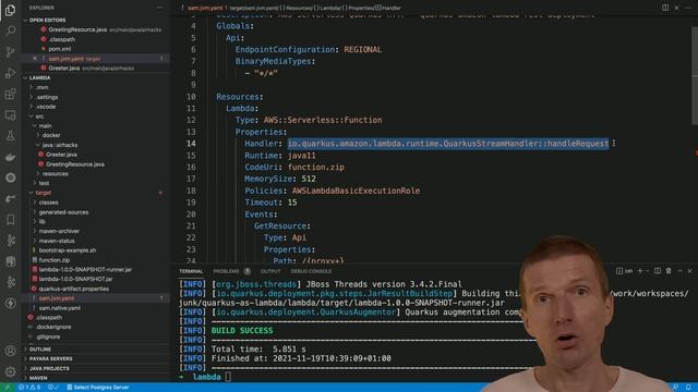 MicroProfile on Quarkus as AWS Lambda deployed with AWS CDK смотреть онлайн