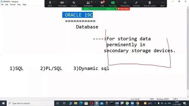 ORACLE 19c tutorials by Mr. Murali смотреть онлайн