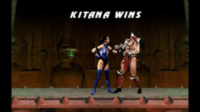 Mortal Kombat 3 Kitana's Fatality On Shao Kahn смотреть онлайн