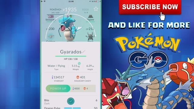 DOUBLE GYARADOS 800X MAGIKARP CANDY | Pokemon Go | THE MOST CRAZY EVOLUTION EVER! смотреть онлайн