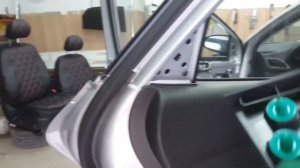 Снятие карты (обшивки) двери Hyundai Solaris 2017