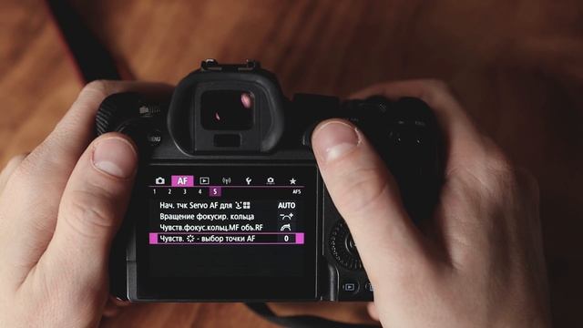 НАСТРОЙКИ ФОТОАППАРАТА. Как настроить камеру Canon R6 смотреть онлайн