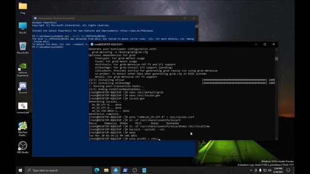 Install Arch Linux directly from Windows 10/11 смотреть онлайн