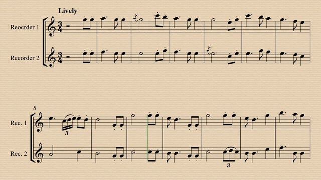 An Old Fenian Song - Anonymous - 2 Recorders and Celtic Harp - Demo and Backing Track. смотреть онлайн