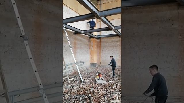 Покраска металло конструкции пульвером смотреть онлайн