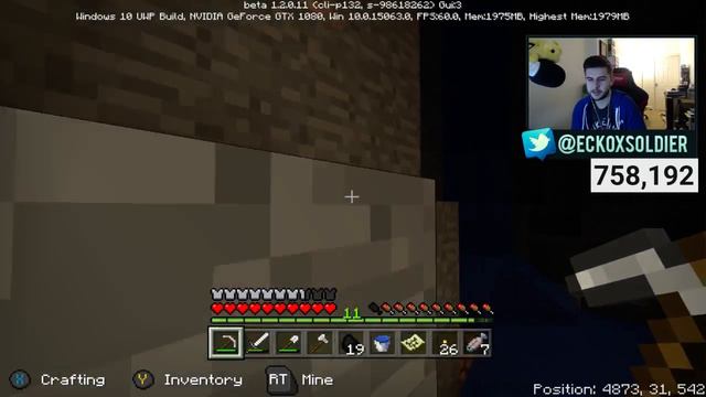 LIVE! BETTER TOGETHER UPDATE! Minecraft 1.2 BETA Exploring W/ Xbox Controller смотреть онлайн