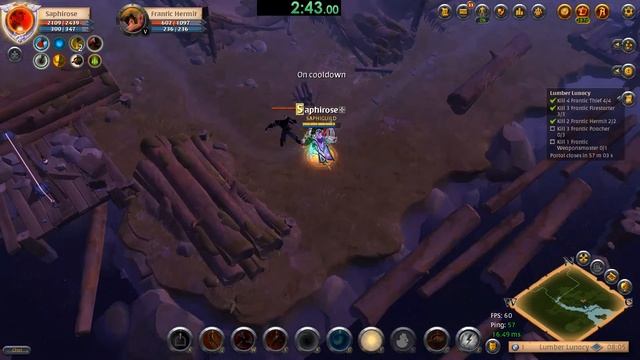 World Record - T5 Lumber Lunacy [5m36s40] - Albion Online Speedrun смотреть онлайн