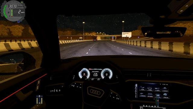 City Car Driving - Audi A6 2019 L Fast Driving | 60 FPS 1440p