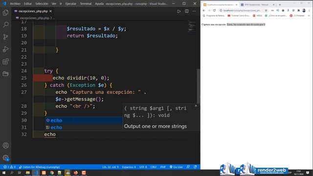 ?Php Exception - what are error handlers in php ¡Debe verlo! смотреть онлайн