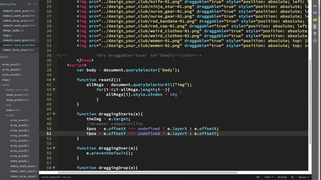 Drag and Drop HTML5 and JavaScript Tutorial Pt. III - Event Tutorial #16 смотреть онлайн