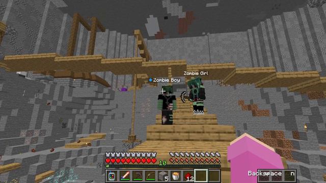 Crafting TWINS in Minecraft! смотреть онлайн