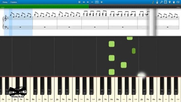iday - Your Eyes (на пианино Synthesia cover) Ноты и MIDI