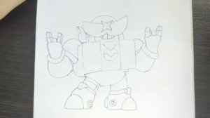 Как нарисовать Вольт - Как нарисовать Сержа - БРАВЛ СТАРС - How to draw Surge from Brawl Stars